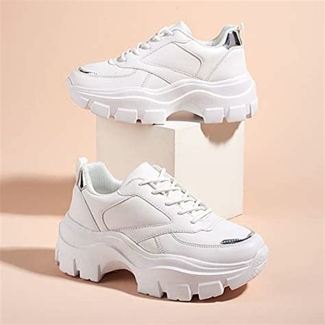 best chunky white sneakers women.